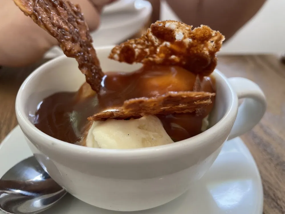 Glace Vanille Et Caramel